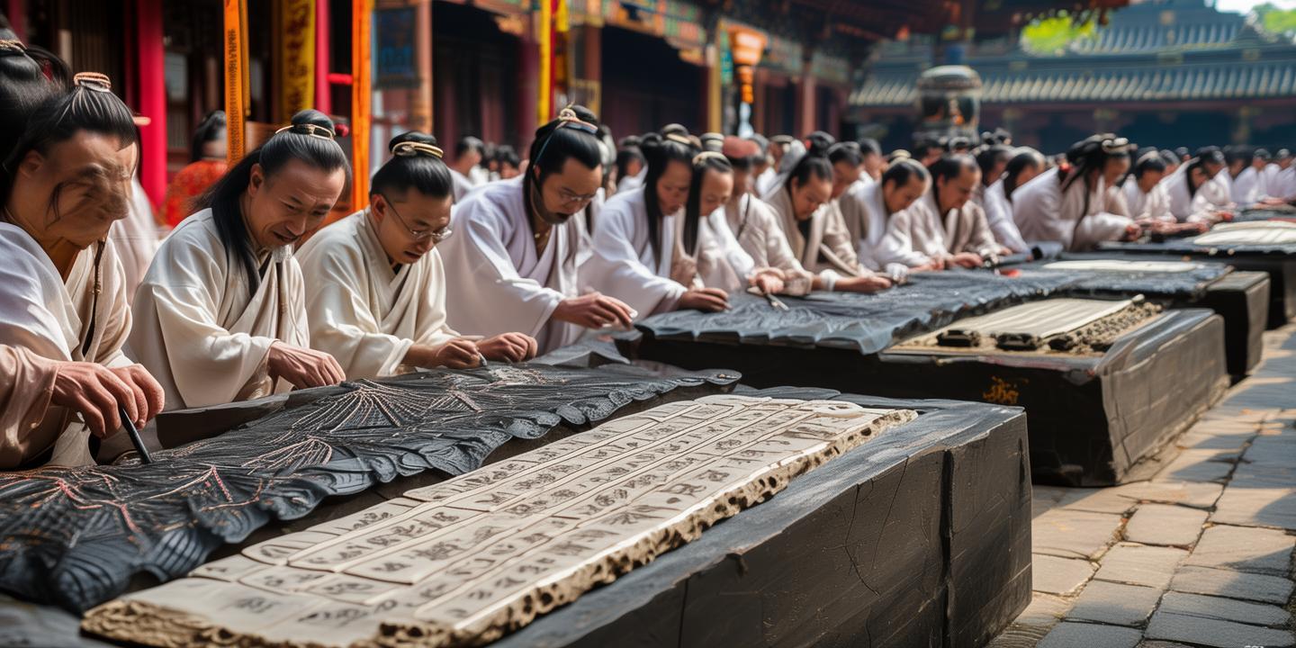 郸城县“谷雨祭仓颉”大典举行,百名学子体验甲骨文书写,传承中华文明薪火