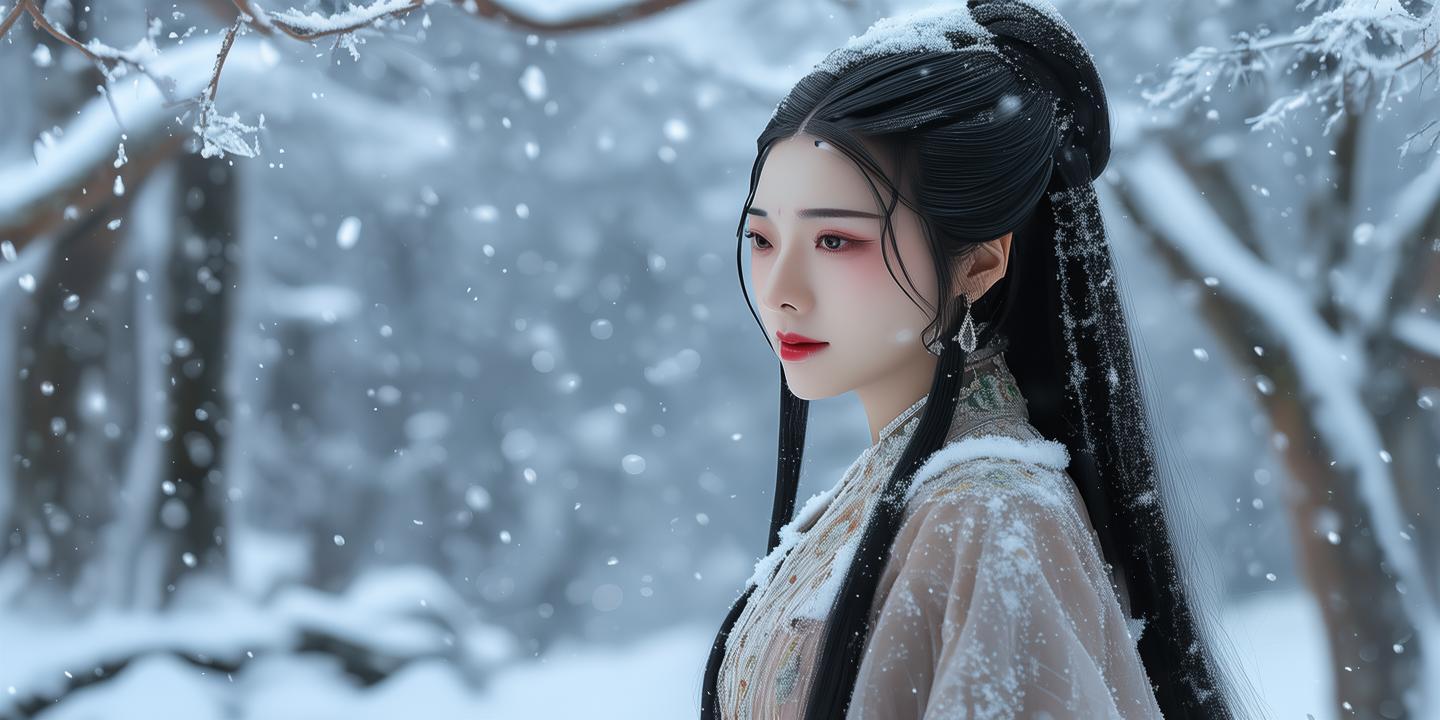 《世说新语》数字人物展盛大开启,AI技术再现谢道韫咏雪名场面
